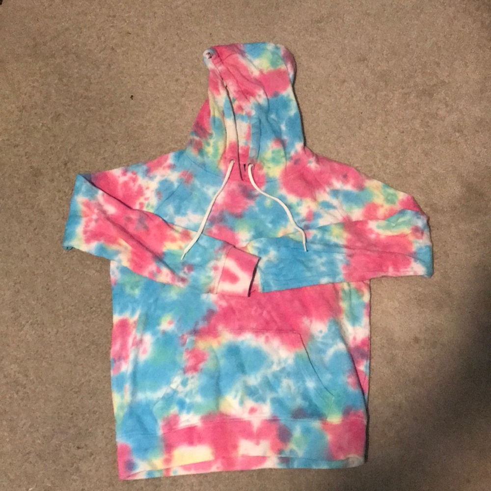 Pastel Tie Die Hoodie